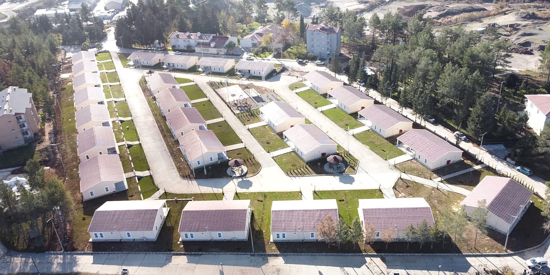 Çimko Deprem Prefabrik Peyzaj