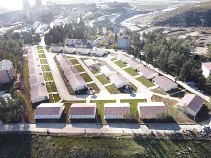 Çimko Deprem Prefabrik Peyzaj