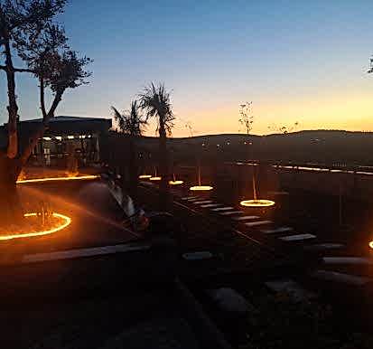 Neon ledli Peyzaj Çalışmamız